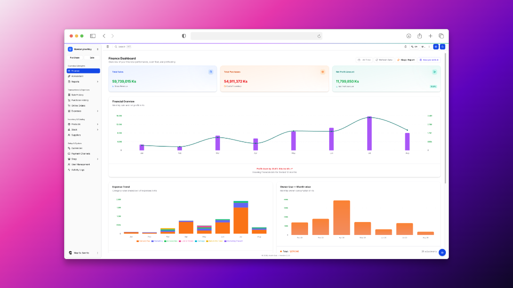 Austin Sale — AI-Powered RMS & POS Platform