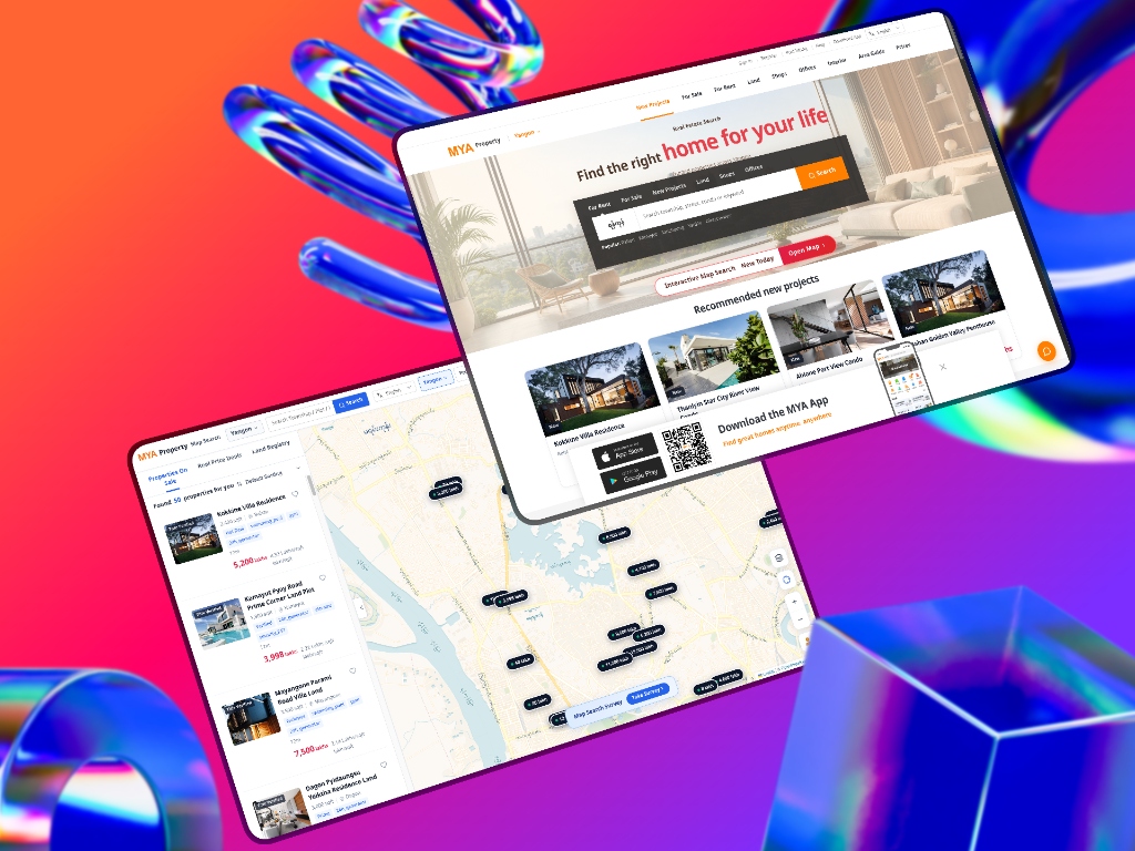 MYA Property — Real Estate & Interactive Map Platform